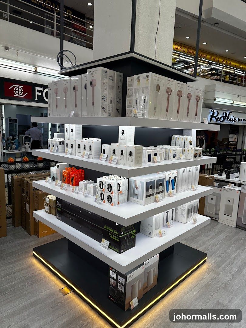 Electronics Store Display