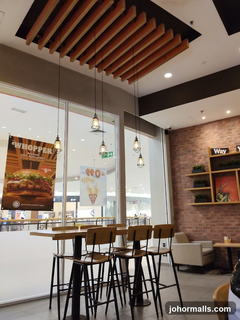 Burger Restaurant Interior