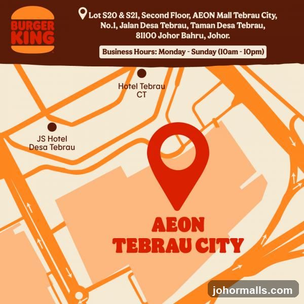 Burger King Location Map