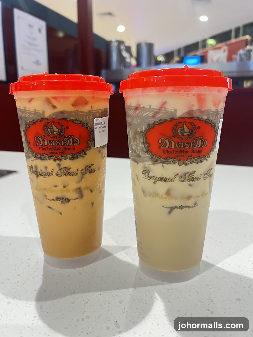 Two Thai Iced Teas