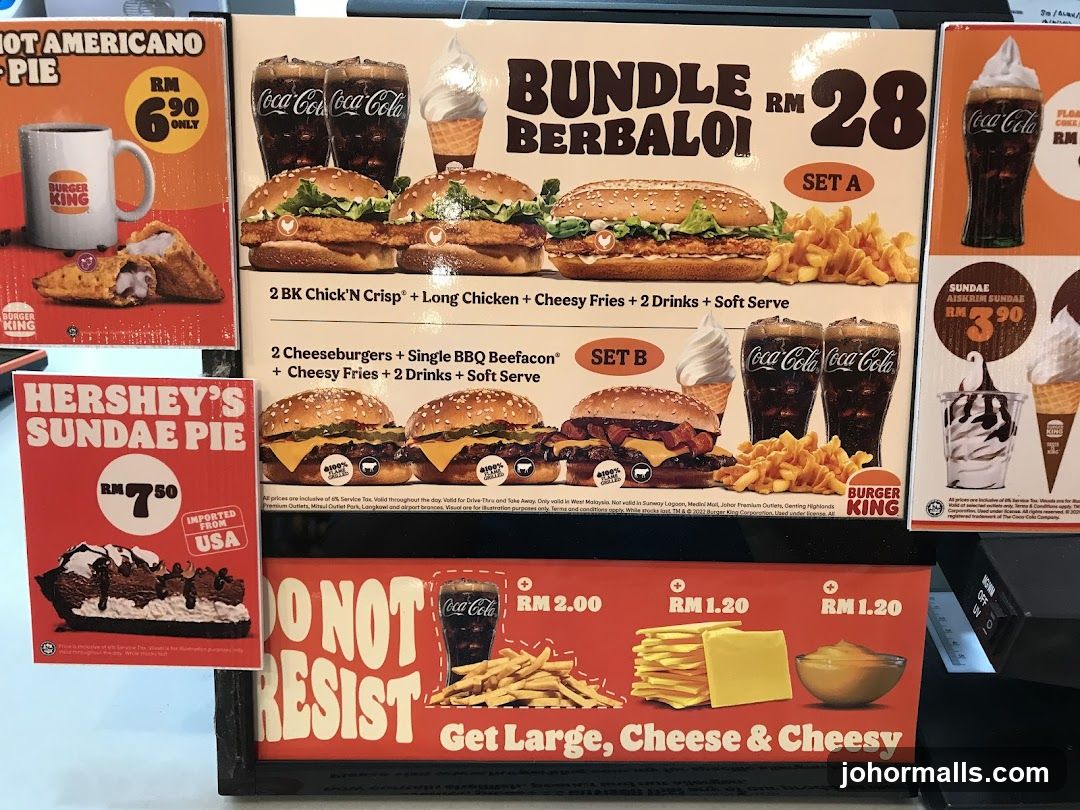Burger King Menu Board