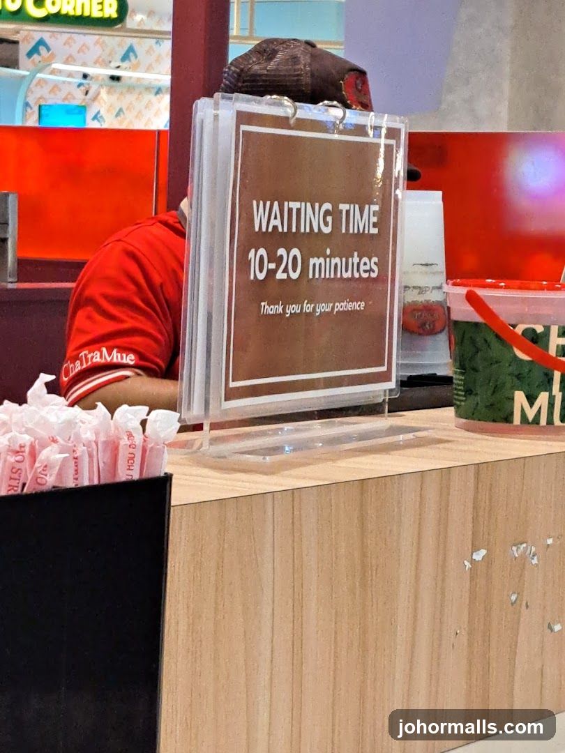 Waiting Time Sign