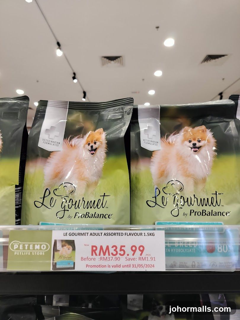 Le Gourmet Dog Food Promotion