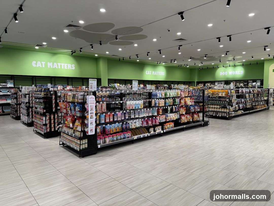 Pet Supply Store Aisles