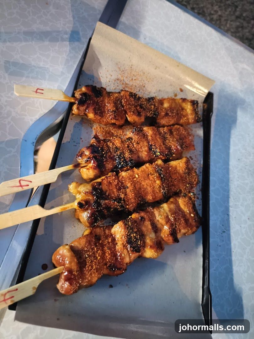 Grilled Pork Skewers