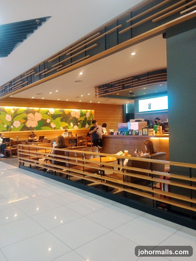Interior of a coffee shop