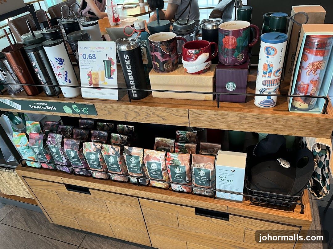 Starbucks Merchandise Display