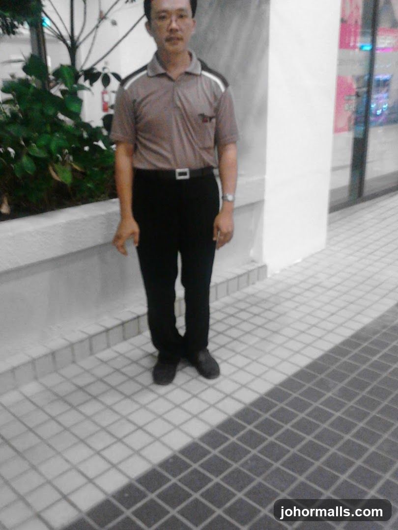 Man in uniform standing
