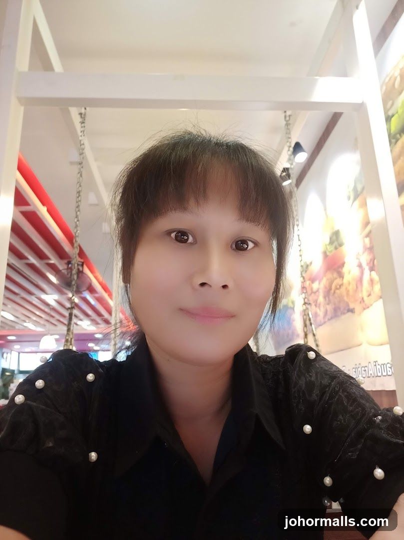 Woman in a restaurant