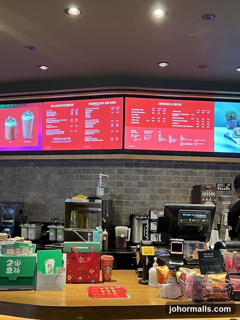 Starbucks Menu