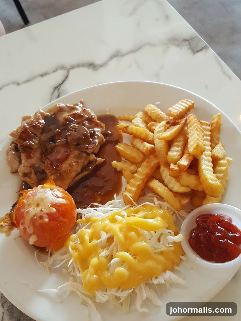 Chicken Steak with Fries