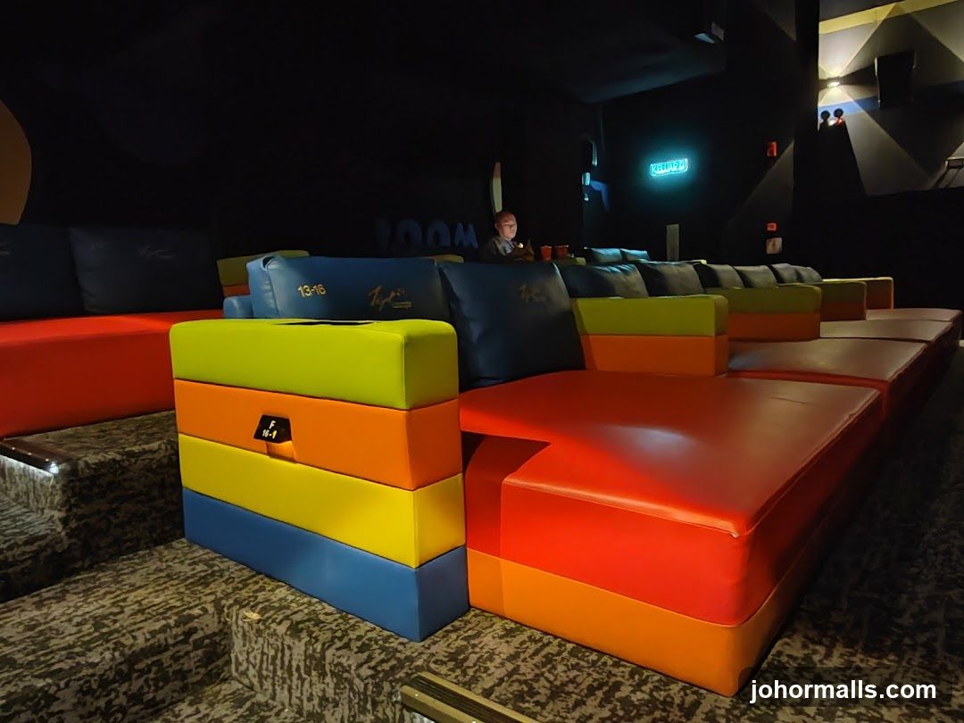 Colorful Cinema Seating