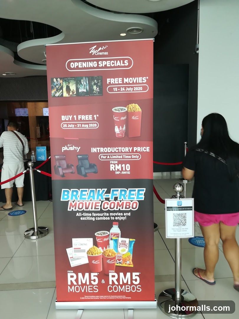 TGV Cinemas Opening Specials Banner