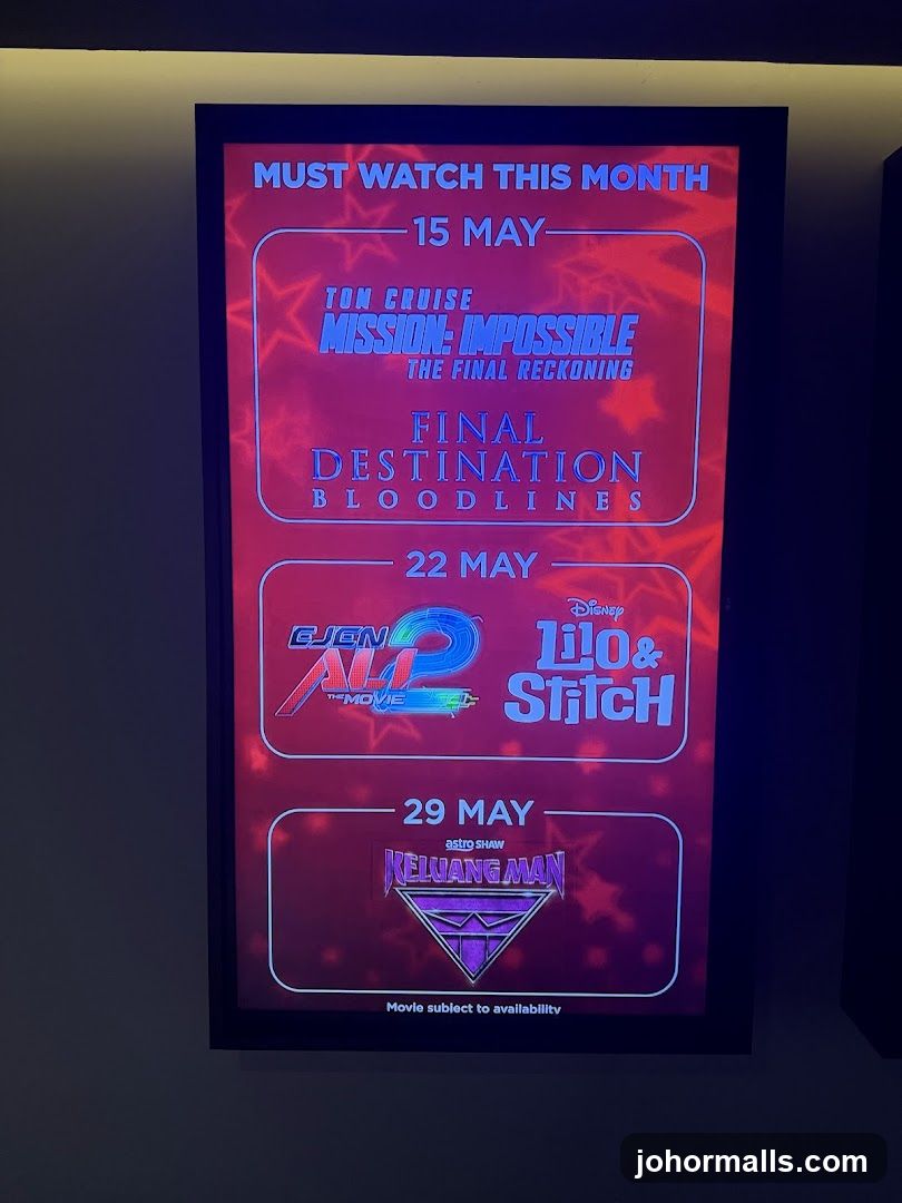 Movie Schedule