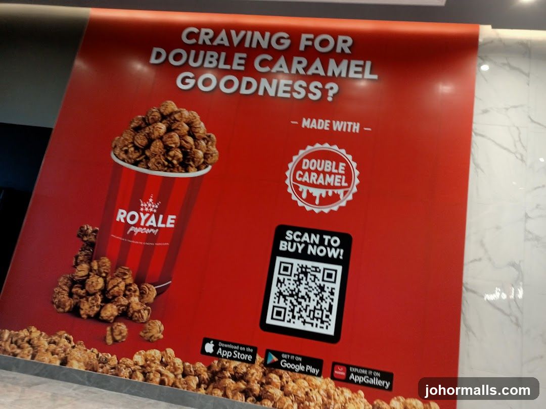 Royale Popcorn Advertisement