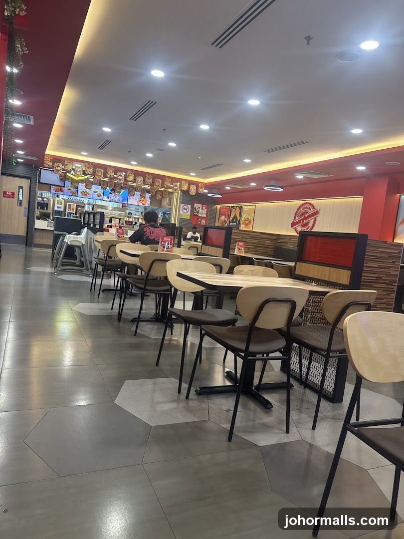 Fast Food Restaurant Interior