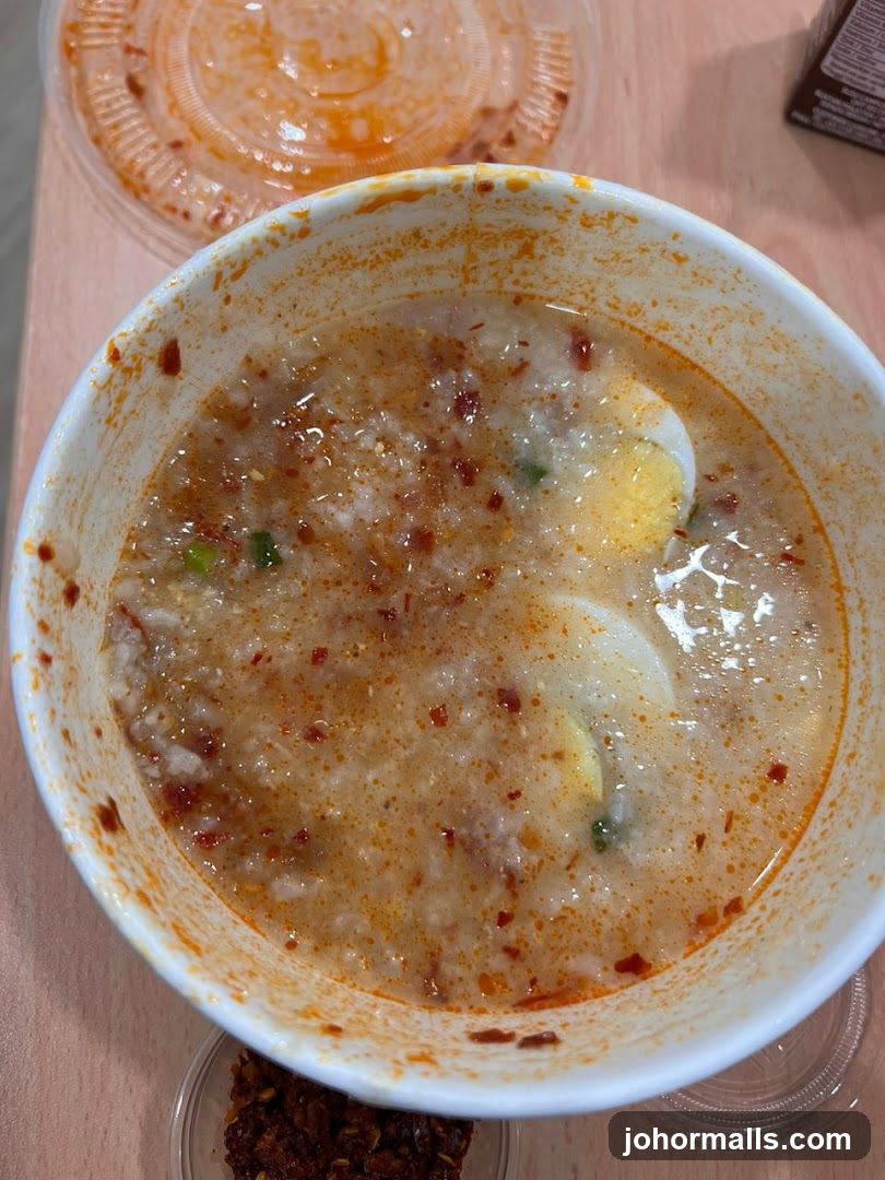Congee with Egg