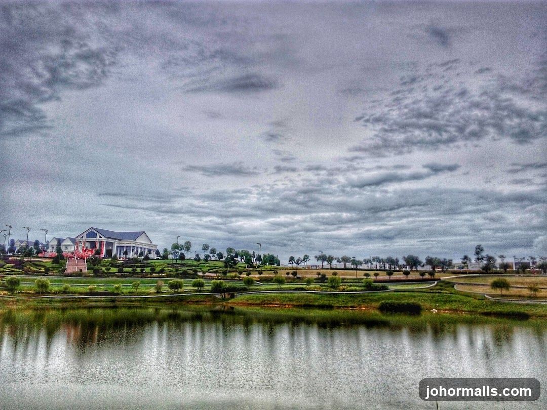 Waterfront Landscape with Building