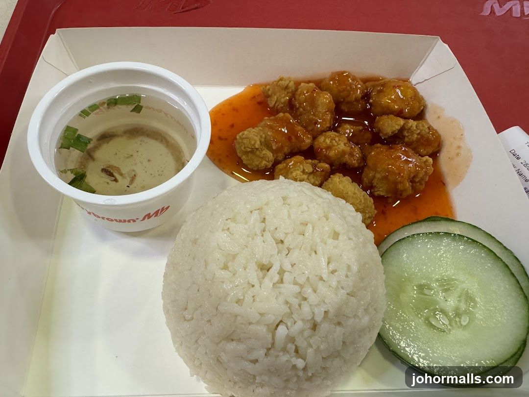Sweet and Sour Chicken Meal