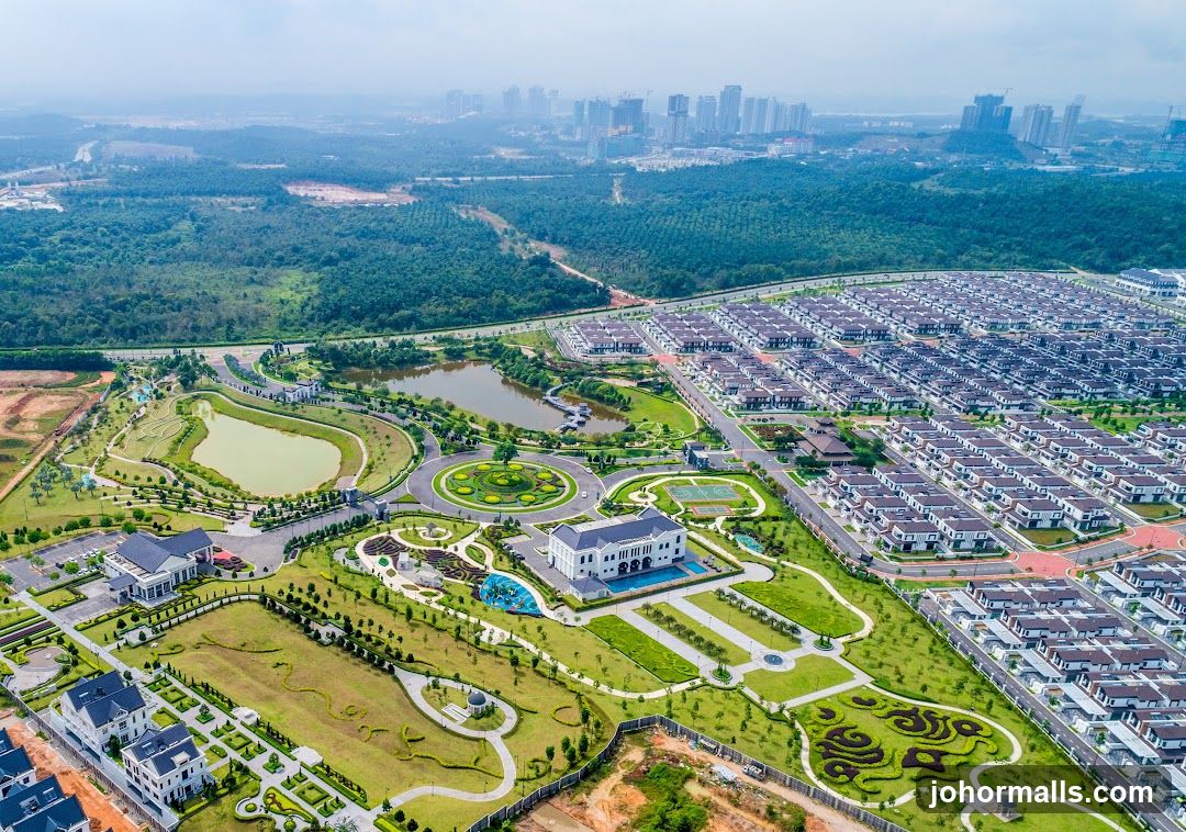 Aerial View of a Planned Community