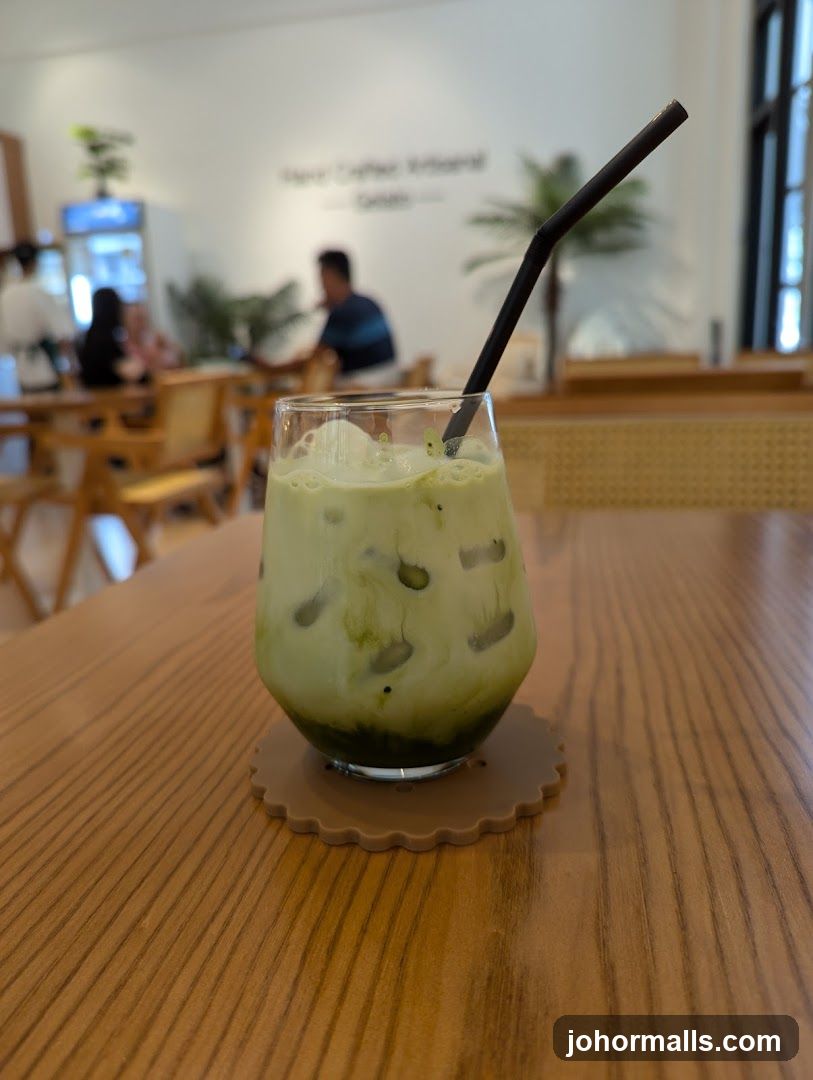 Iced Matcha Latte