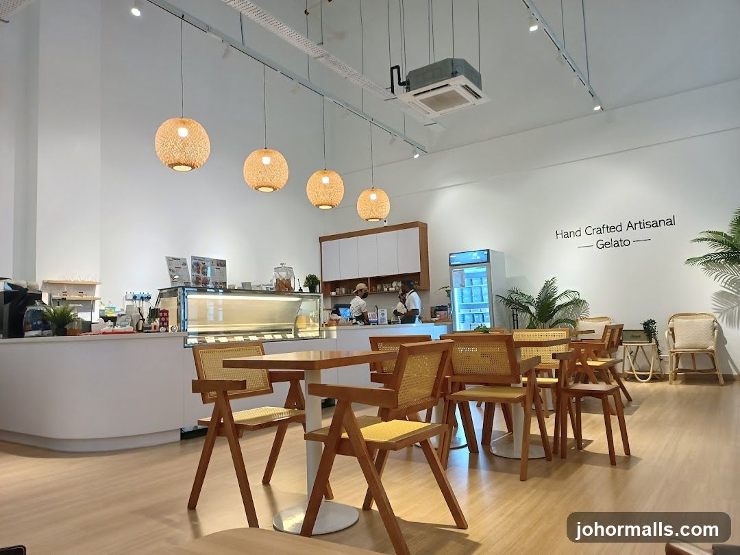Gelato Shop Interior