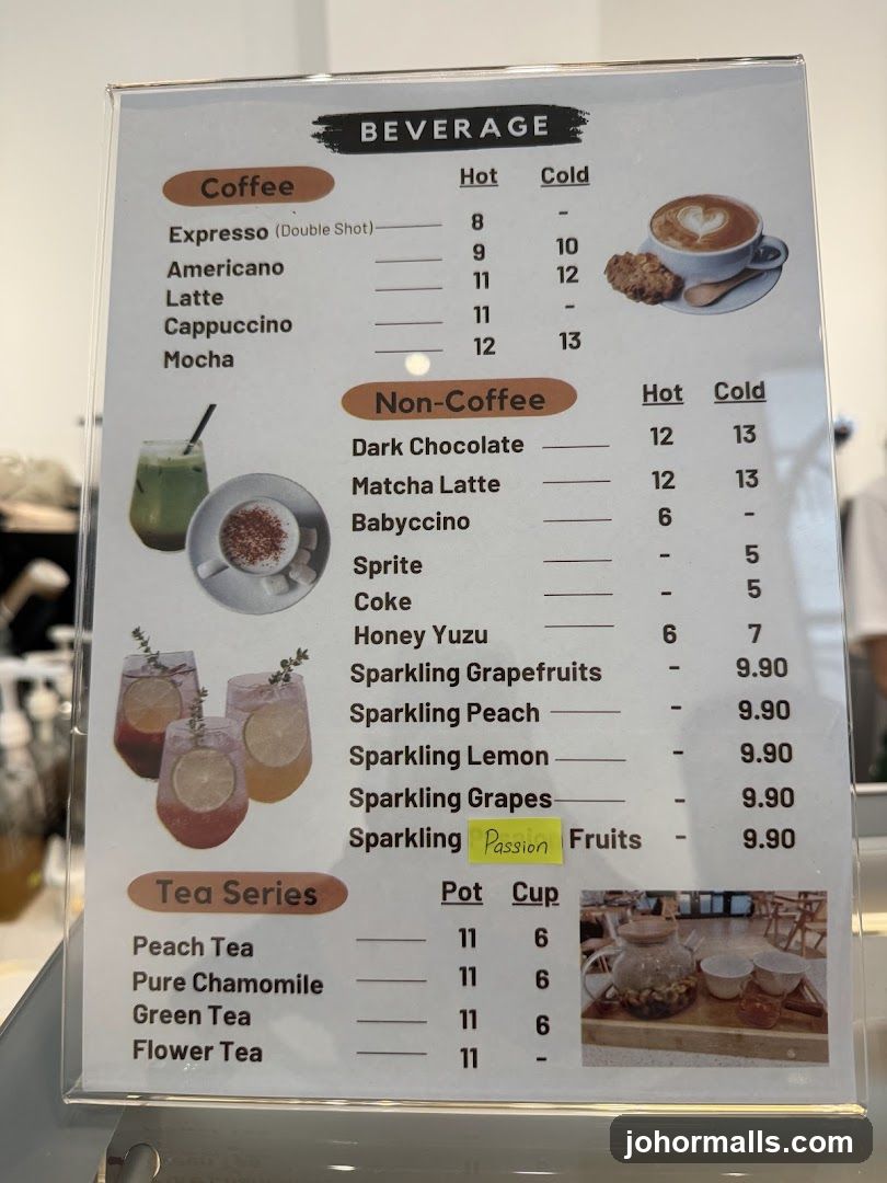 Beverage Menu