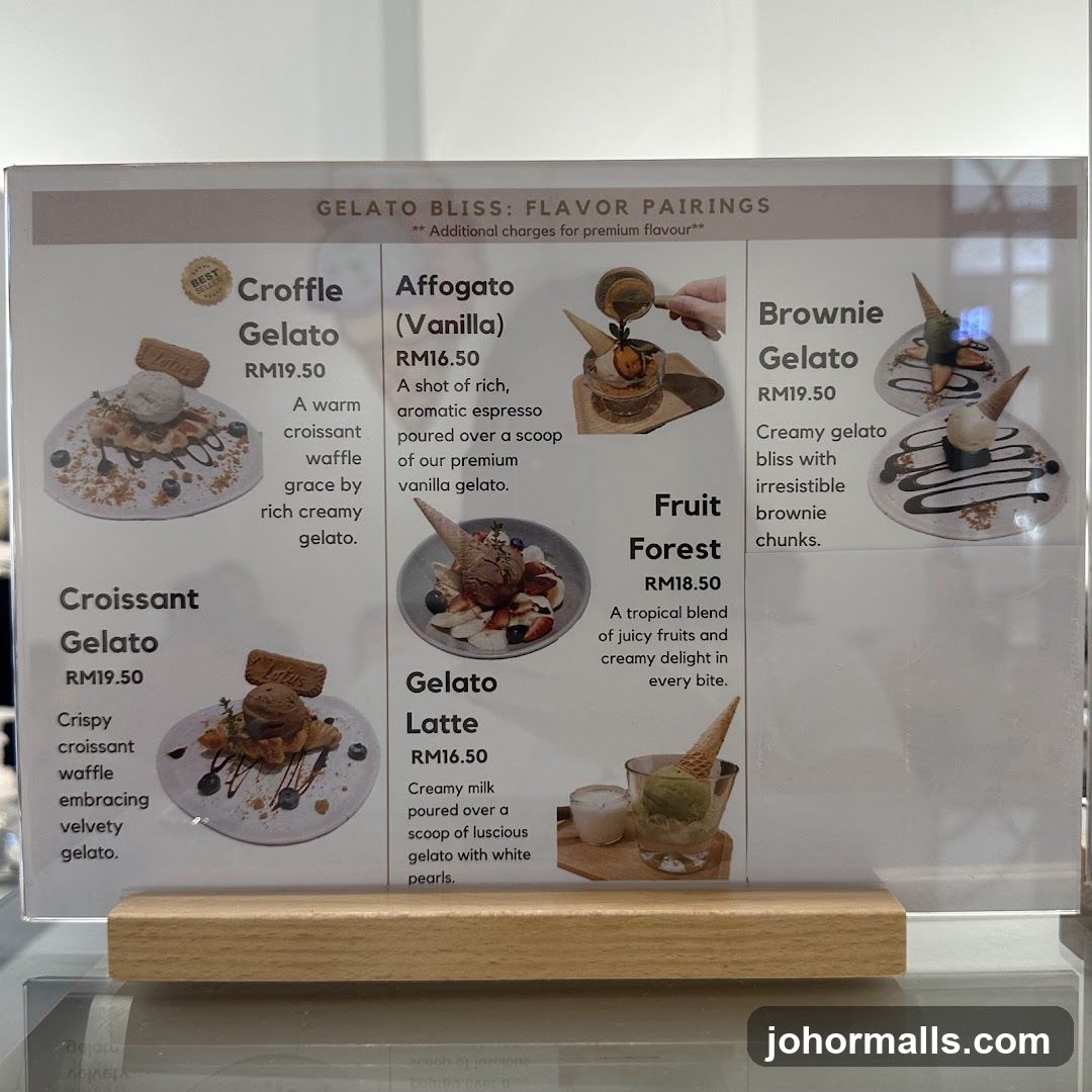 GELATO BLISS: FLAVOR PAIRINGS