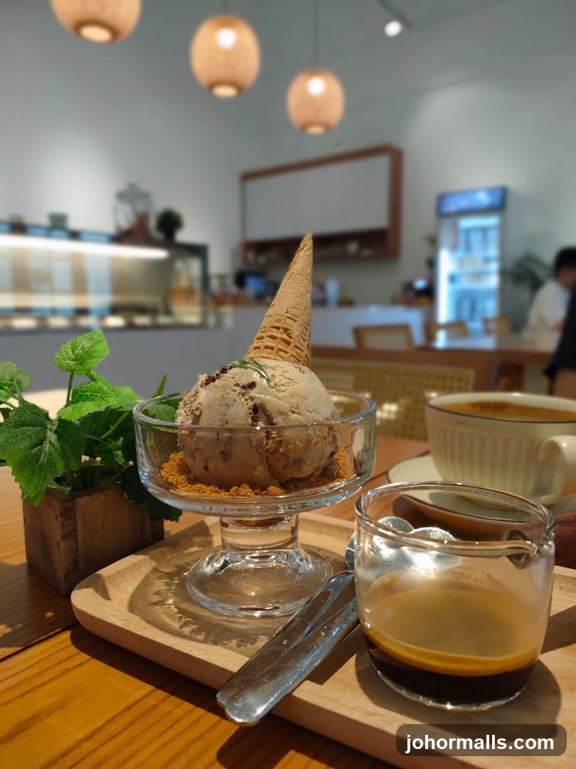 Ice Cream and Coffee