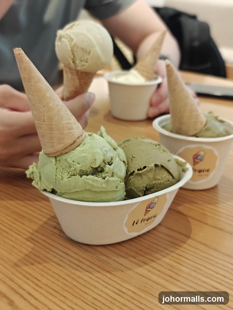 Ice Cream Cones and Cups