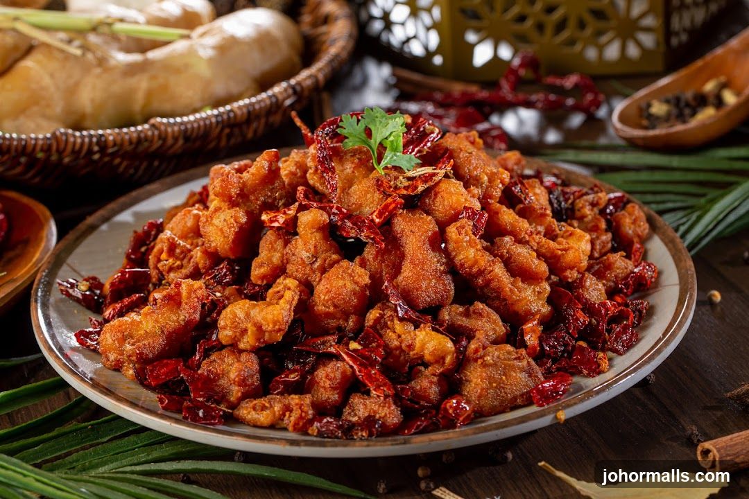 Spicy Fried Chicken with Dried Chilies