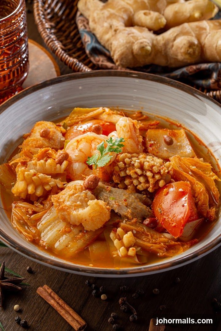 Spicy Seafood and Vegetable Stew