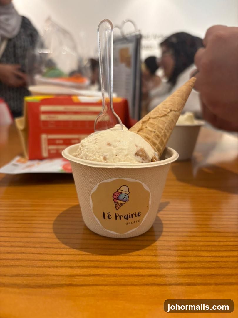 Ice Cream Cup with Cone