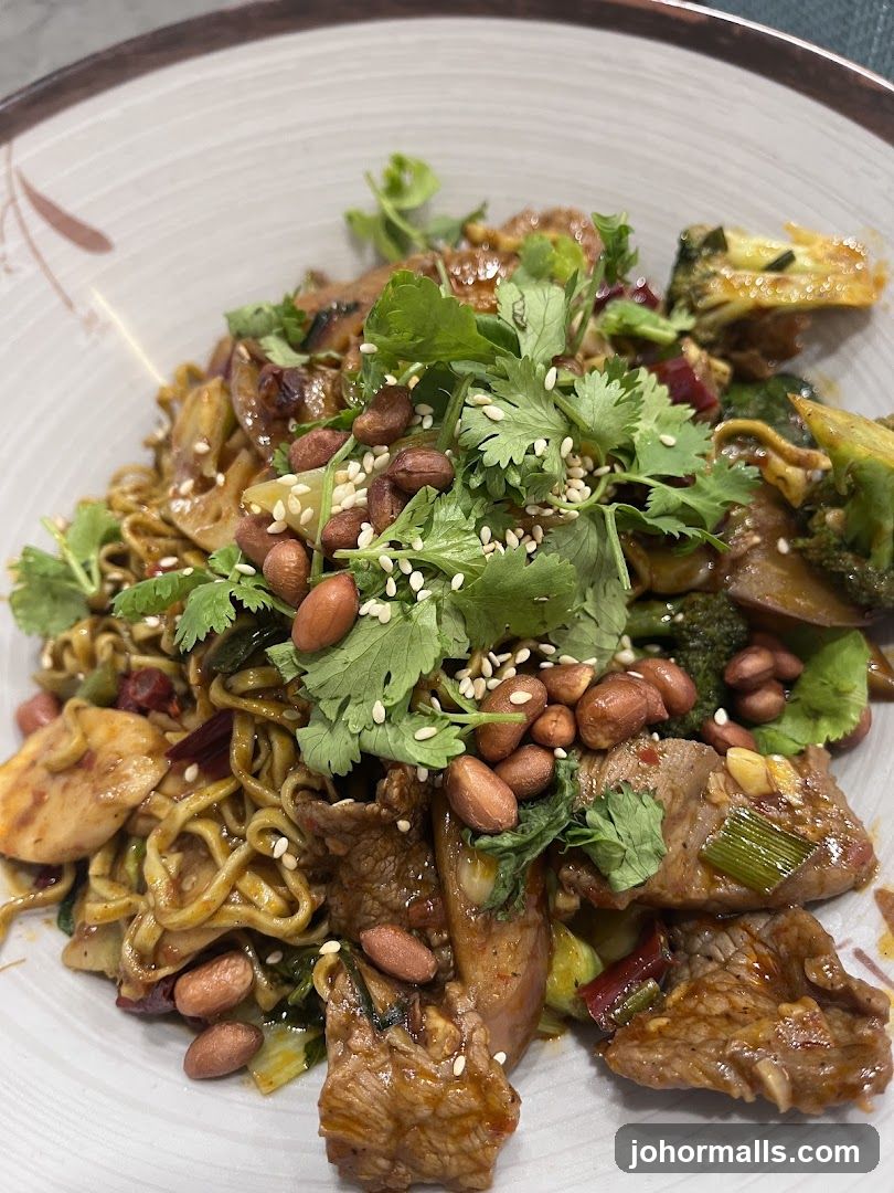 Spicy Noodle Dish