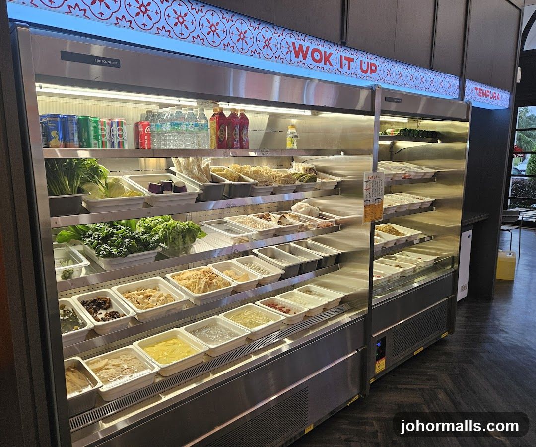 Self-Serve Food Display