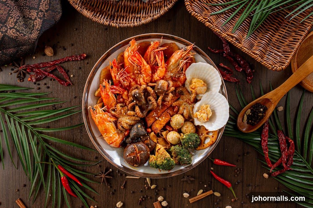 Seafood and Vegetable Platter