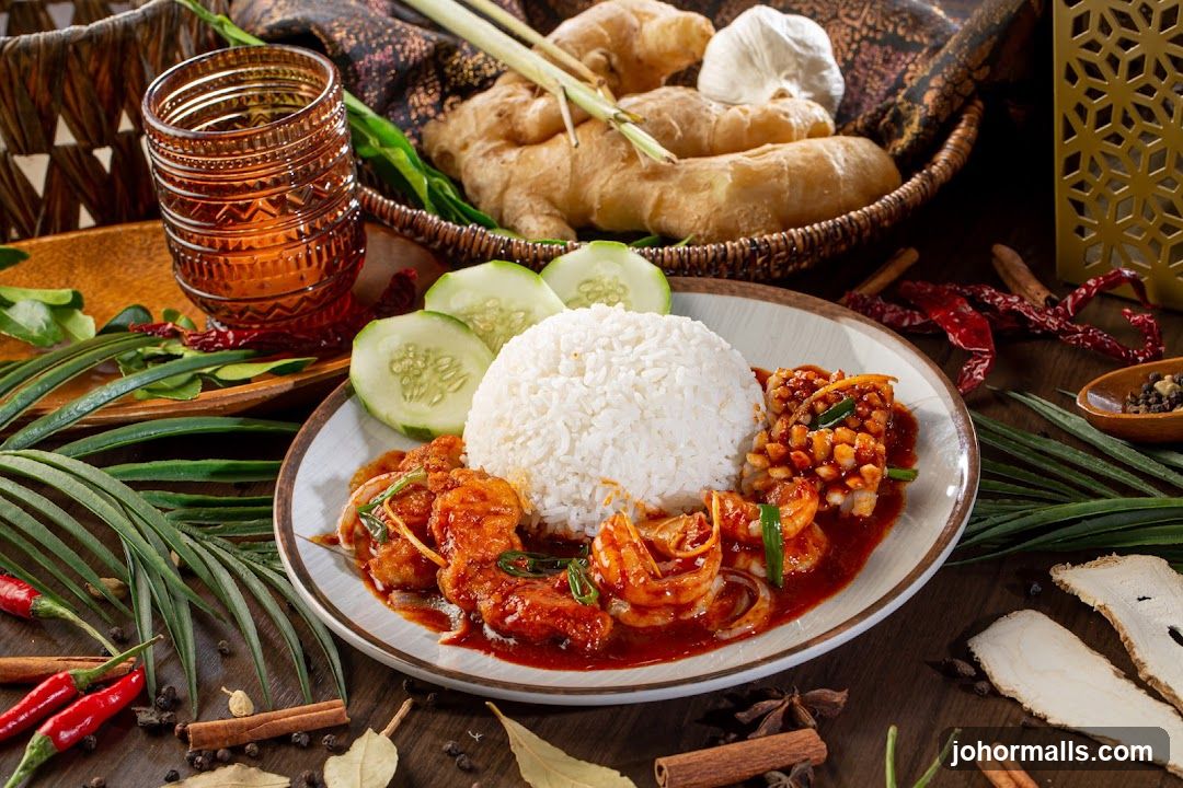 Spicy Shrimp and Rice Dish