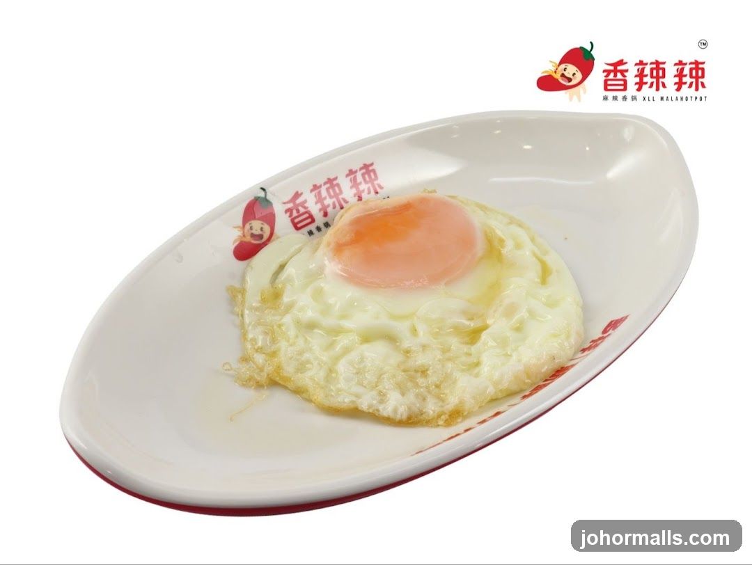 Fried Egg on a Plate