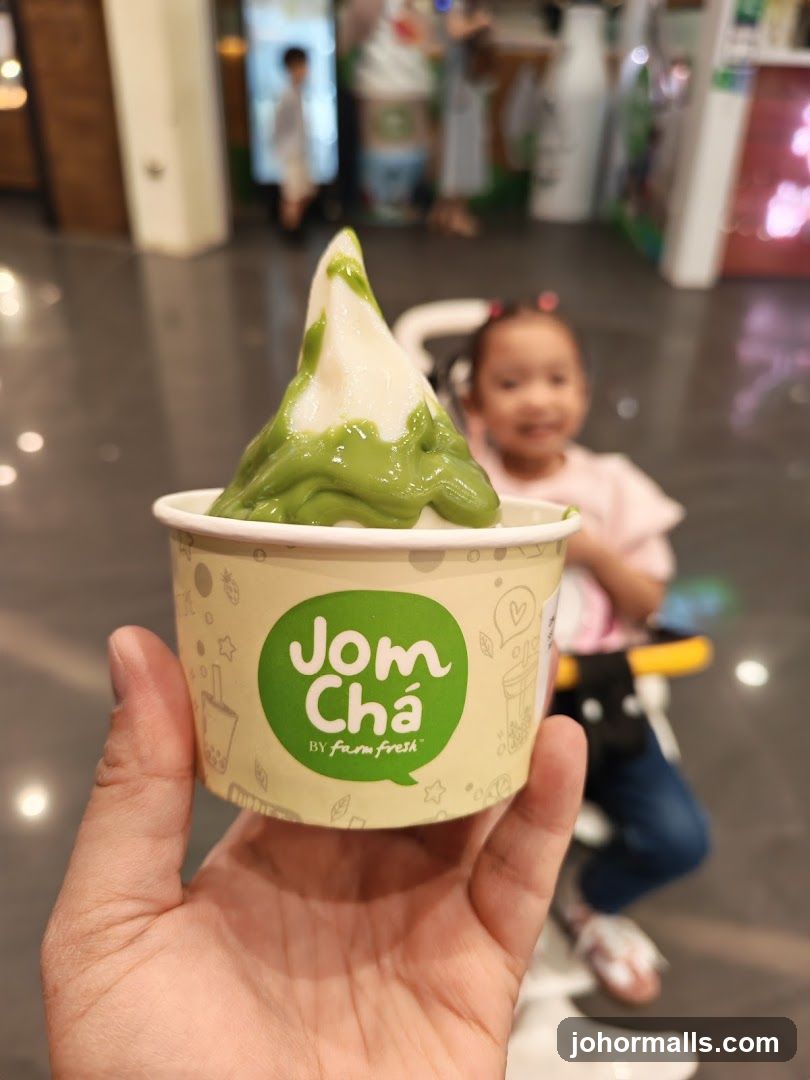 Matcha Soft Serve Ice Cream
