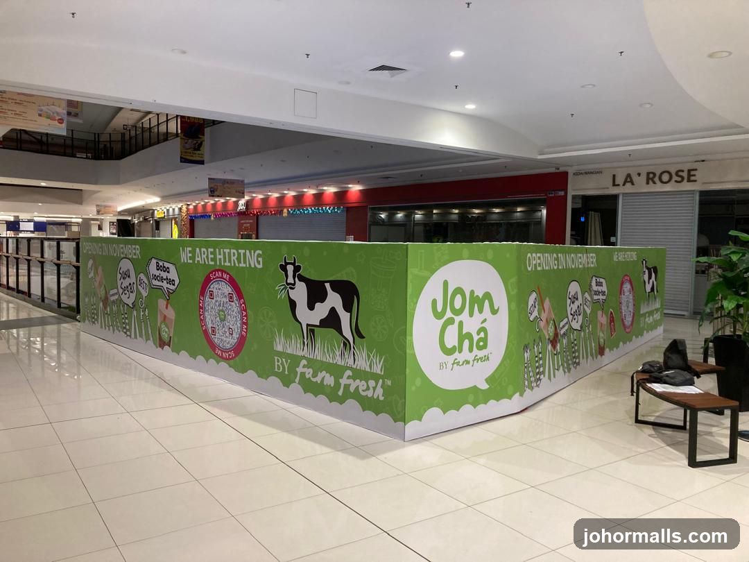 Jom Cha by Farm Fresh Storefront Construction