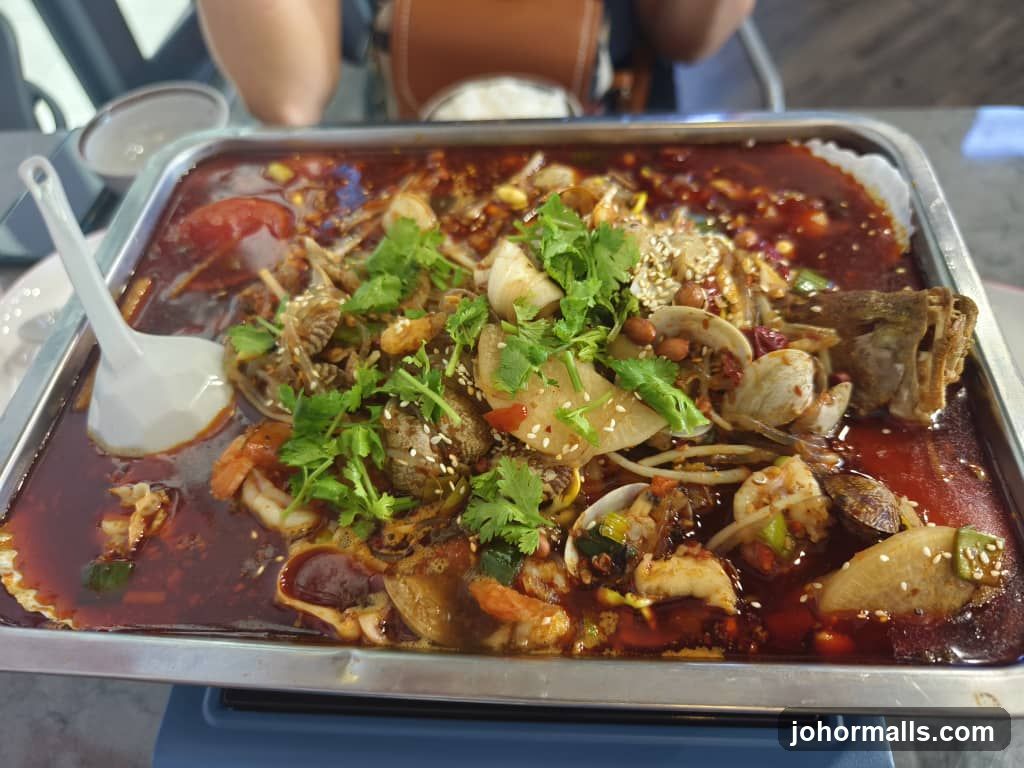 Spicy Seafood and Fish Dish