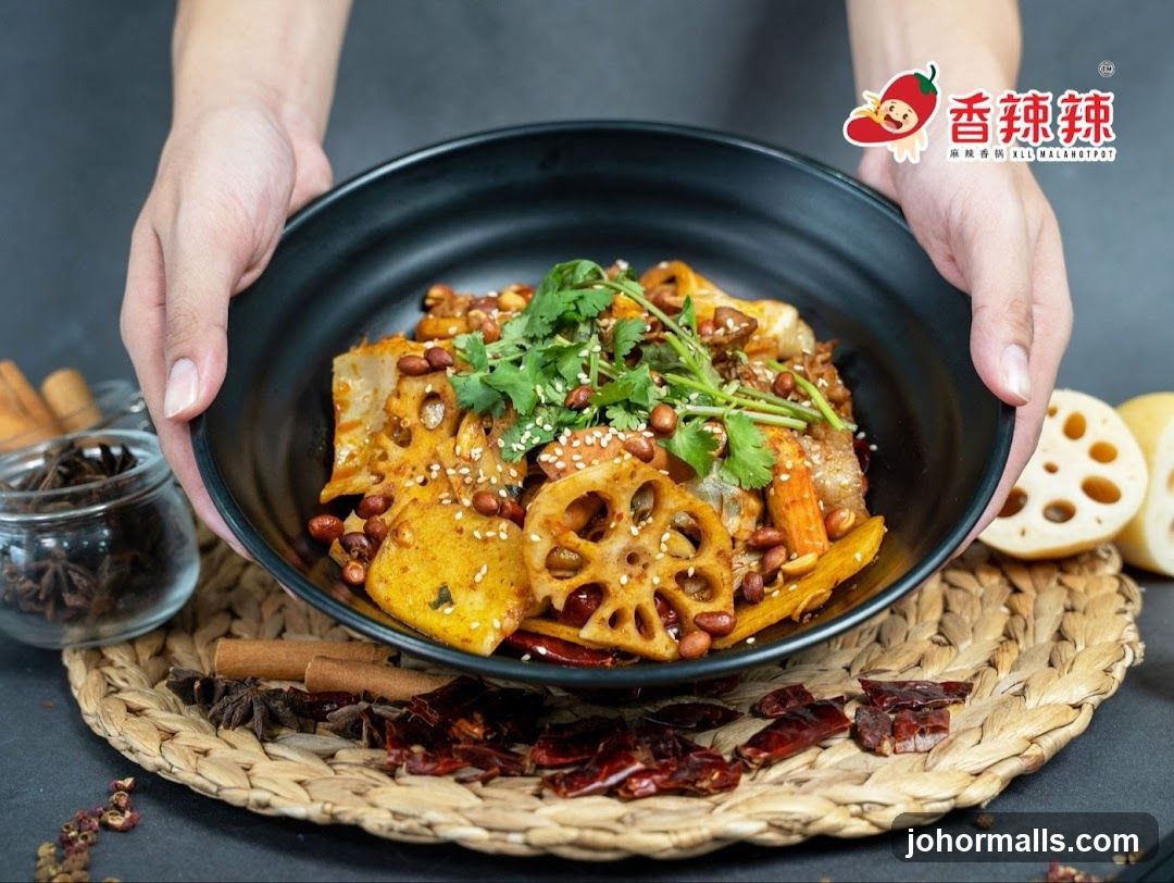 Spicy Mala Pot Dish