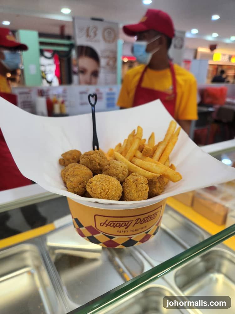 Fried Chicken Bites and Fries
