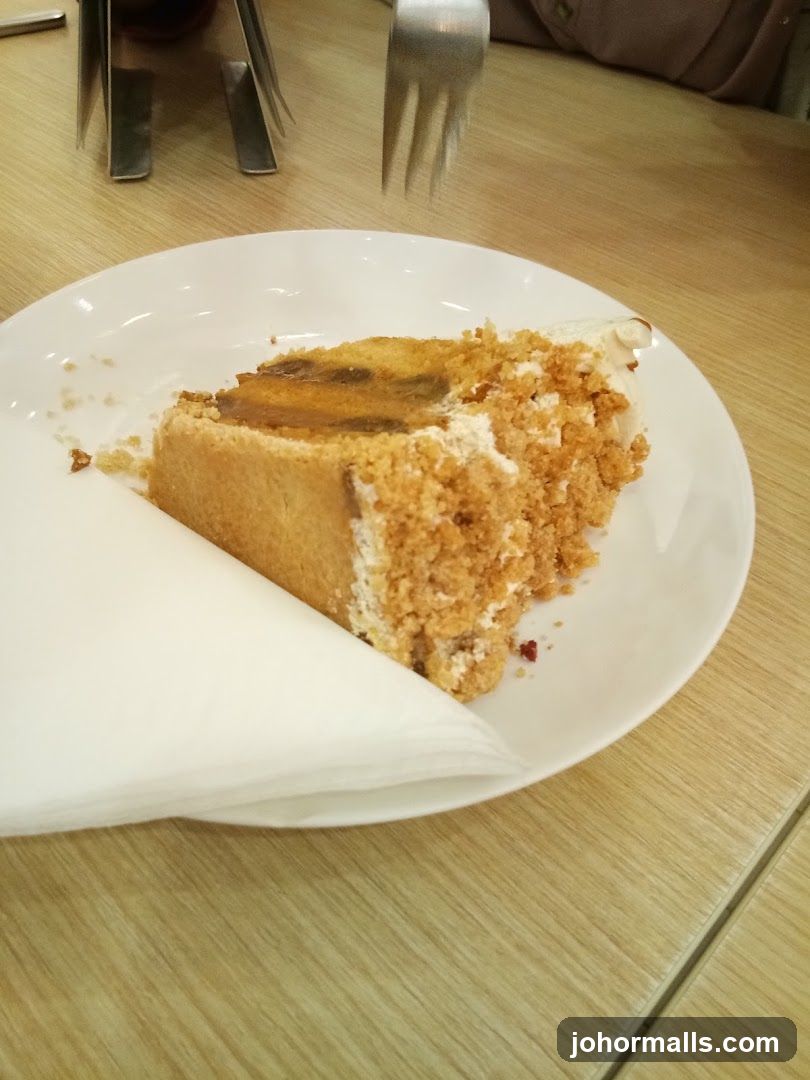 Slice of Cake on a Plate