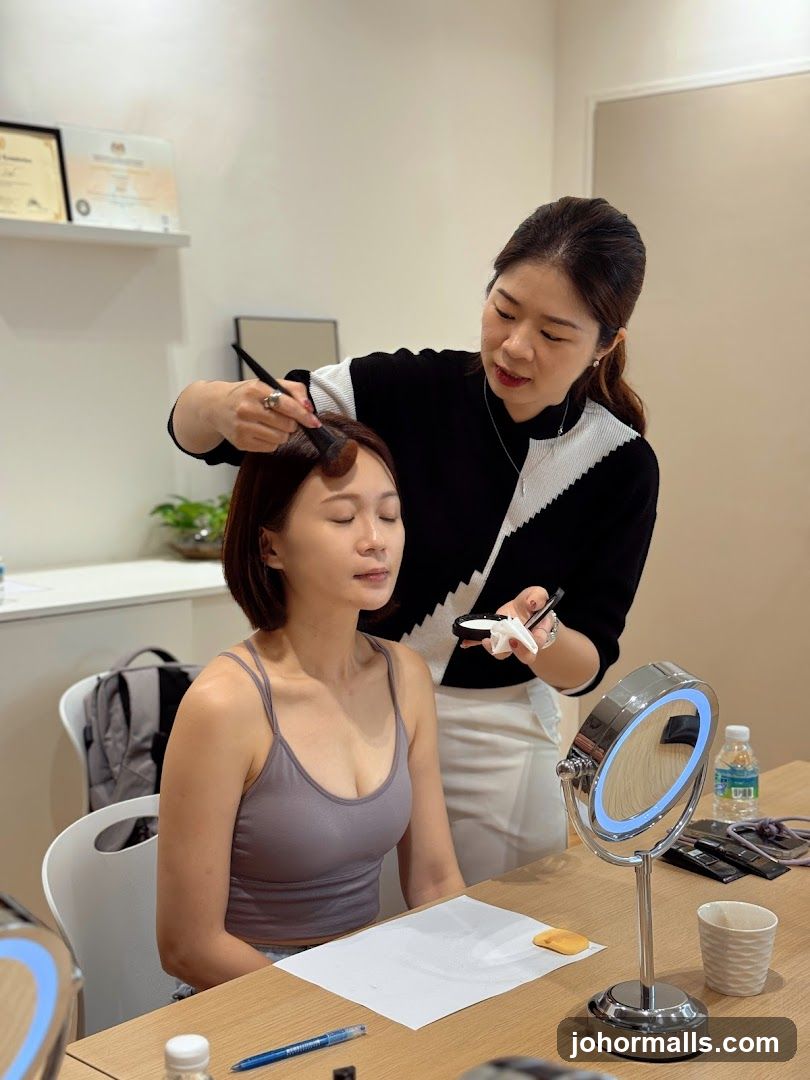 Makeup Application