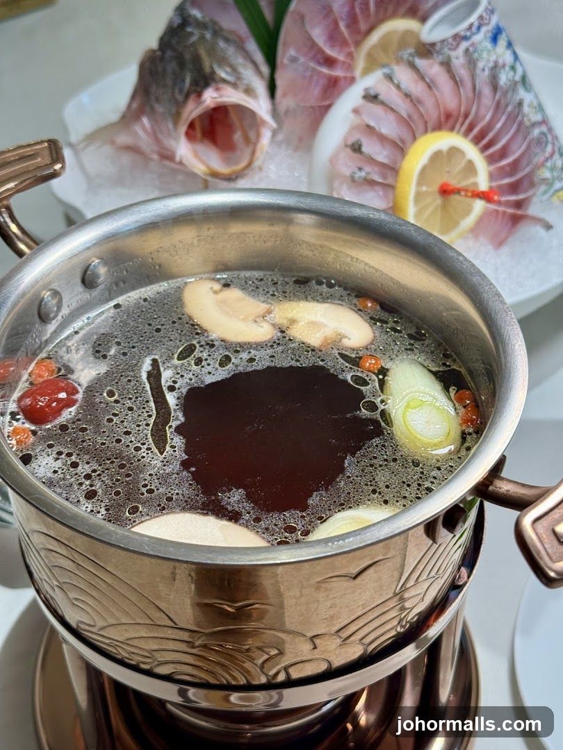 Hot Pot with Fish Slices
