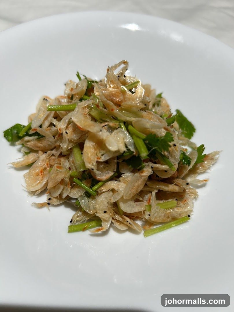 Dried Shrimp Salad