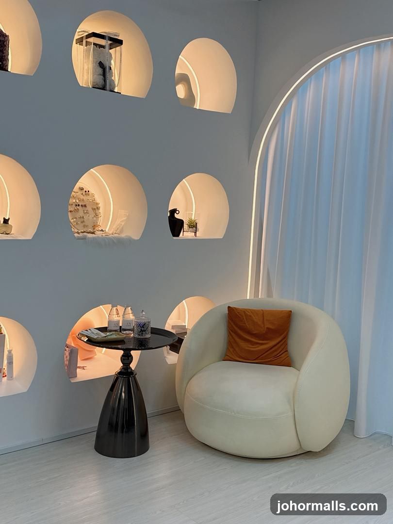 Modern Interior with Display Niches