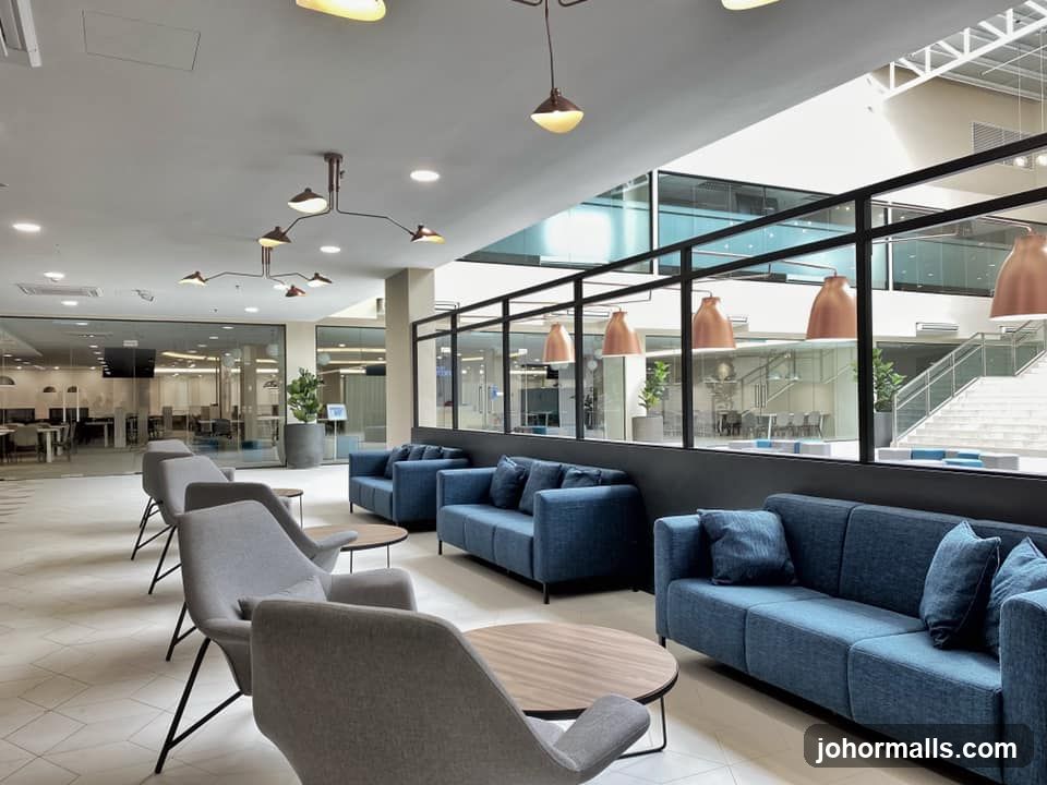Modern Office Lounge Area