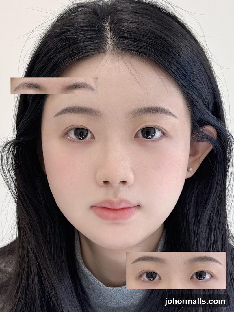 Eyebrow comparison